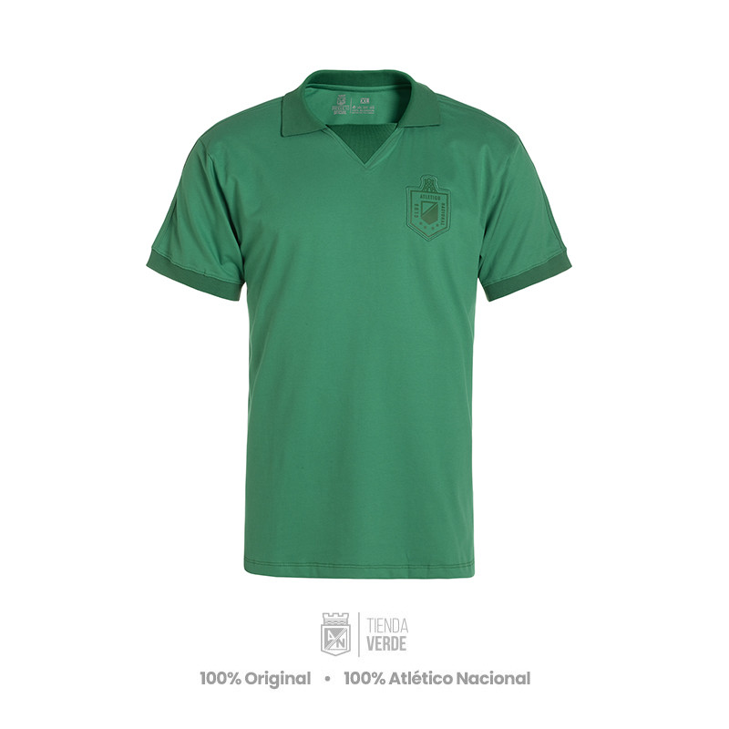 Camiseta Verde Vintage Escudo 1989 Atlético Nacional