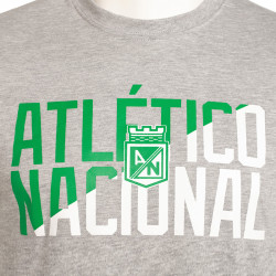 Camiseta Atl.Nacional Cruzado Gris Atlético Nacional 2022
