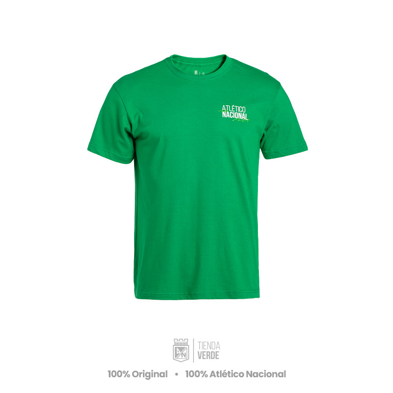 Camiseta Escudo Rayado Verde Atlético Nacional 2022