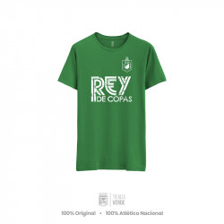 Camiseta Verde Retro Rey De...