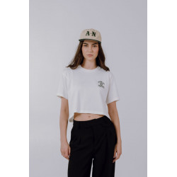 Slim Boxy Ivory T-Shirt