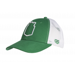 Gorra Verde Malla Blanca...