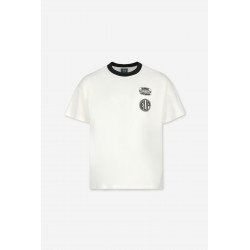 Slim Fit Ivory T-Shirt