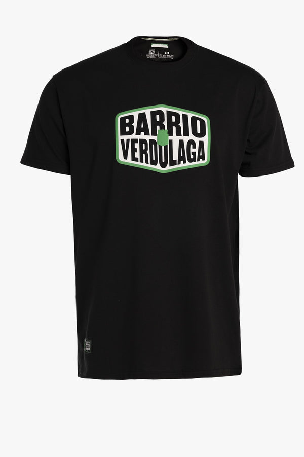 Camiseta Negra Barrio Verdolaga