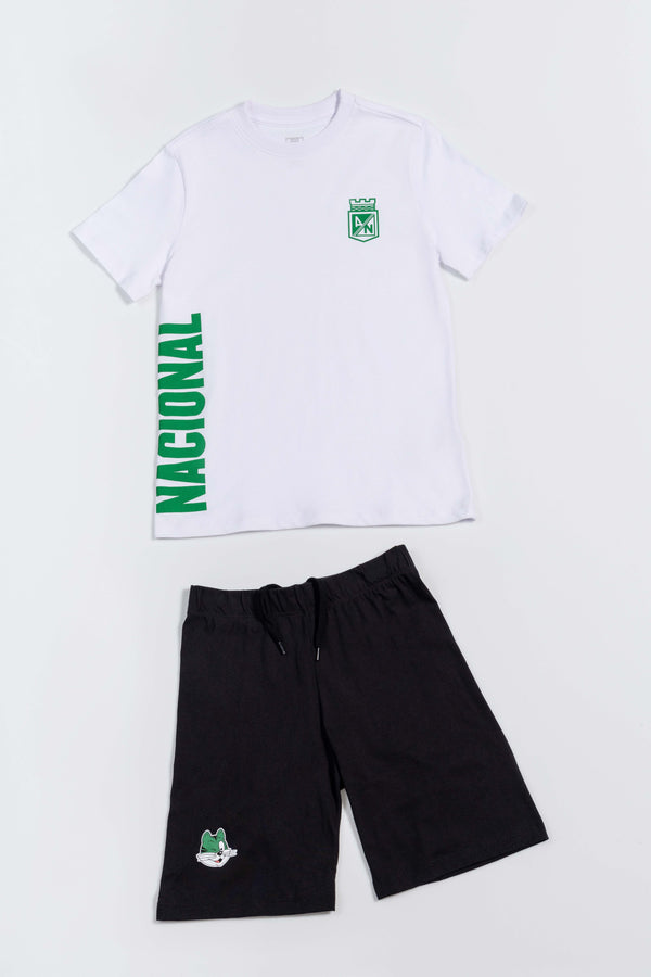 PIJAMA NIÑO BLANCA NACIONAL