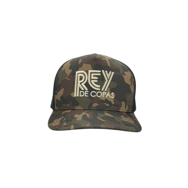 GORRA VERDE CAMUFLADA REY DE COPAS