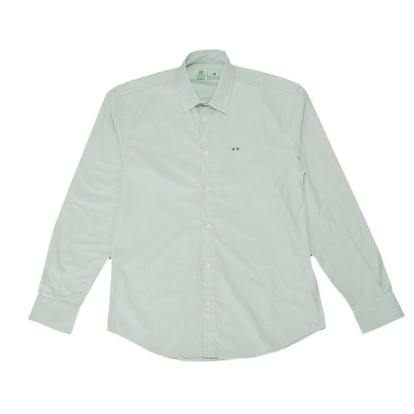 CAMISA RAYAS VERDES ESTRELLAS HOMBRE