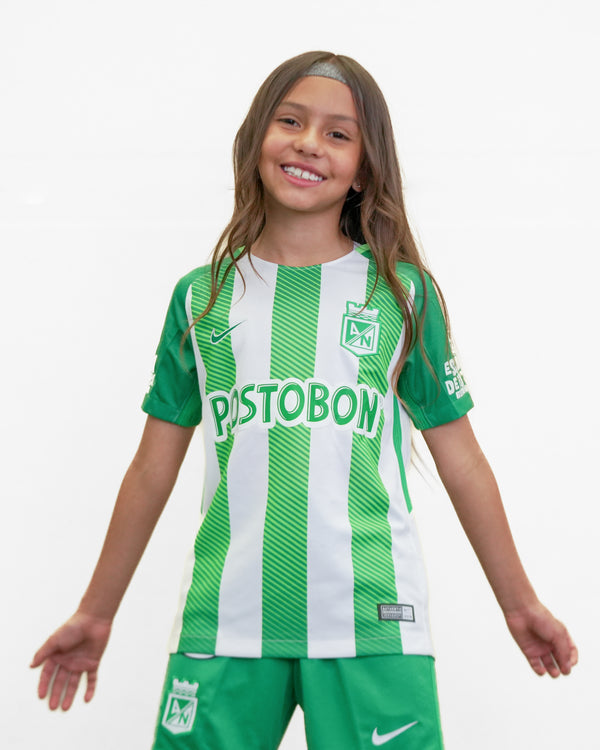 CAMISETA LOCAL NIÑO NIKE  2018 LOGO ESCUELA