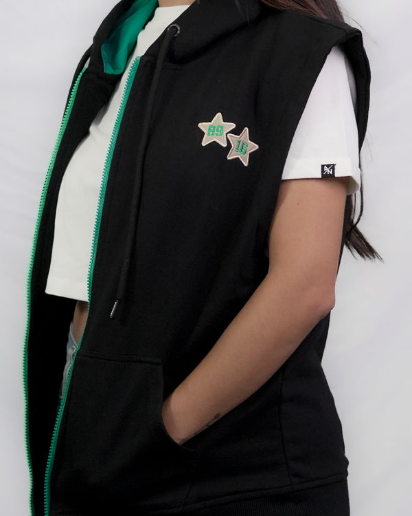 CHALECO NEGRO ESTRELLAS ANFC