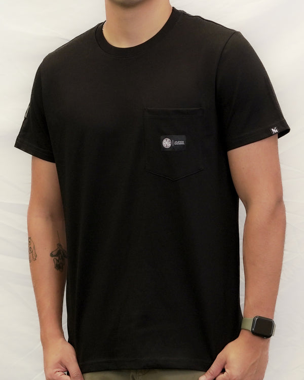 CAMISETA NEGRA BASICA ANFC