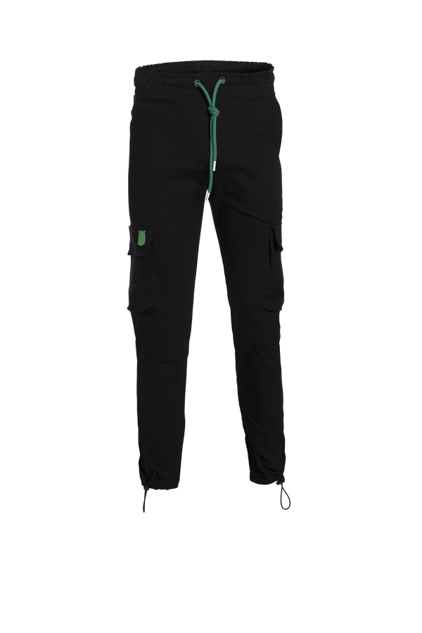 Pantalon Negro Cargo