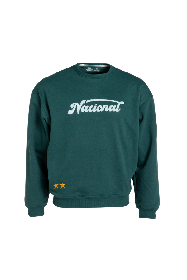BUZO VERDE NACIONAL CHENILLE