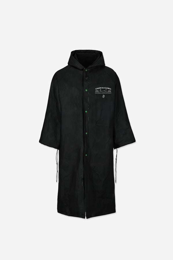 BLACK RAIN COAT