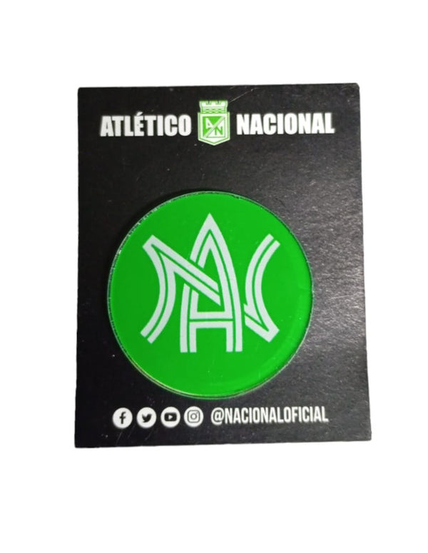 Pin Redondo Verde Nal